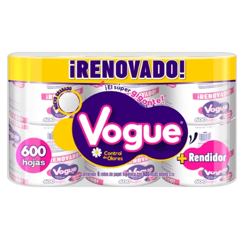 Imagen de Higienico Vogue Gig Manz  6 PZS