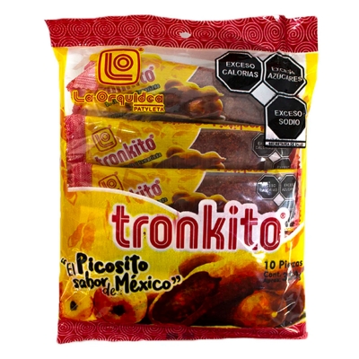 Imagen de Dulce Patyleta Tronkito Tamarindo 10 PZS