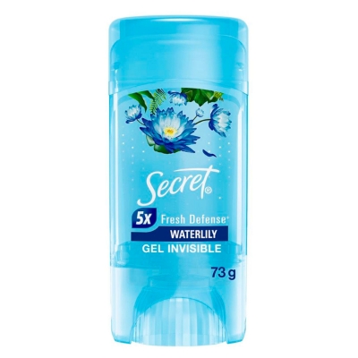 Imagen de Desosodrante Secret Barra Gel Clear Waterlily Mujer 73 GRS