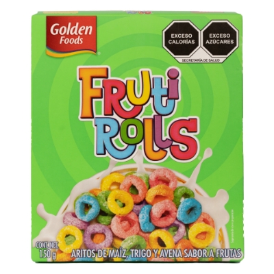 Imagen de Cereal Golden Foods Frutti Rolls 150 GRS