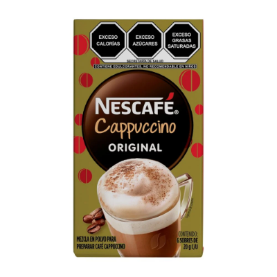 Imagen de Exhibidor Café Nescafe Cappuccino Original 20 GRS