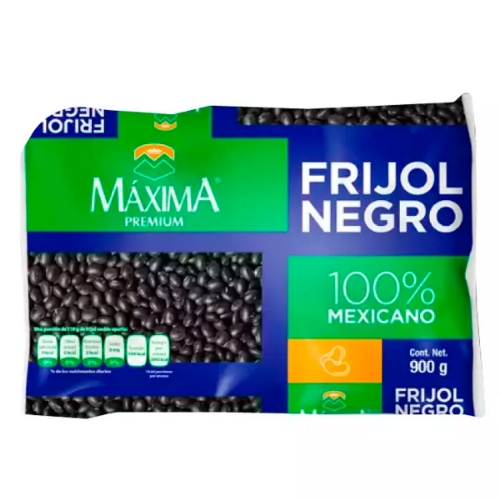 Imagen de Frijol Maxima Negro 900 GRS
