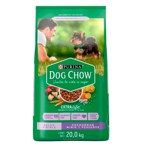 Imagen de Alimento Para Perro Dog Chow Cachorro Razas Mini Y Pequeñas  20 KGS