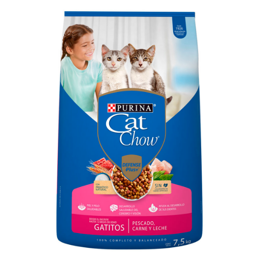 Imagen de Croquetas Gatitos Purina Cat Chow    7.5 KGS