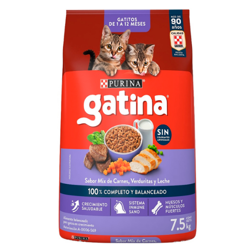 Imagen de Croquetas Gatina Para Gatitos  7.5 KGS