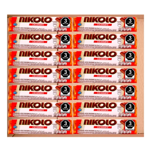 Imagen de Exhibidor Chocolate Nikolo  22 GRS