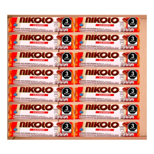 Imagen de Exhibidor Chocolate Nikolo  22 GRS