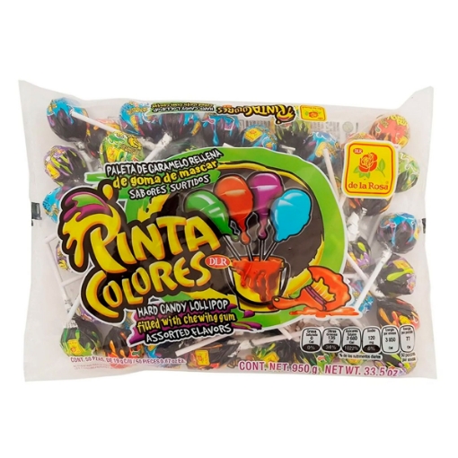 Imagen de Paleta La Rosa Pinta Colores Jumbo  50 PZS
