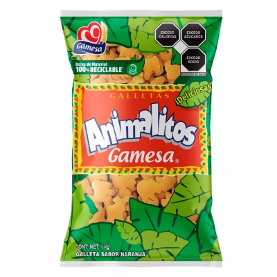 Imagen de Galleta Gamesa Animalitos 1 KGS