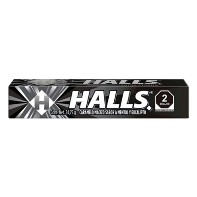 Imagen de Pastillas Hall's Negra 24.75 GRS