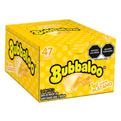 Imagen de Chicle Bubbaloo Platano 5.5 GRS