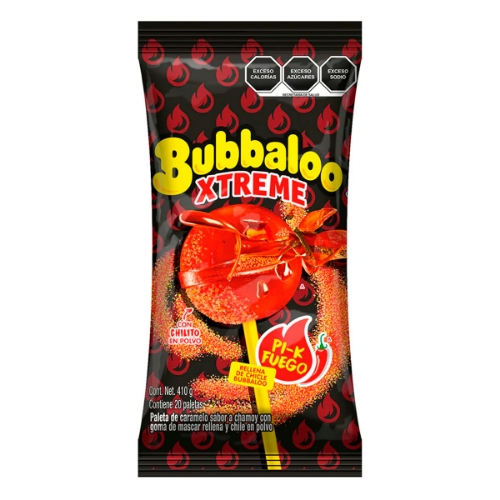 Imagen de Paleta Bubba Xtreme Fuego  20 PZS