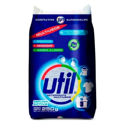 Imagen de Detergente En Polvo Util Multiusos  250 GRS