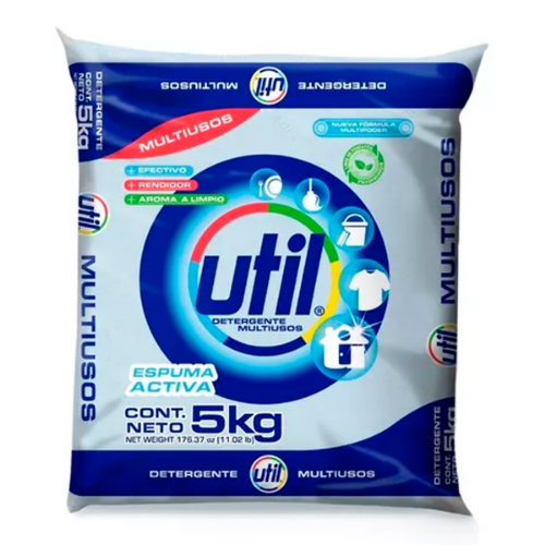 Imagen de Detergente En Polvo Util Multiusos A Granel 5 KGS