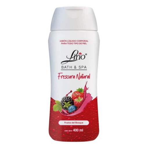 Imagen de Jabon Liquido Lirio Bath&Spa Frutos Rojos  400 MLL