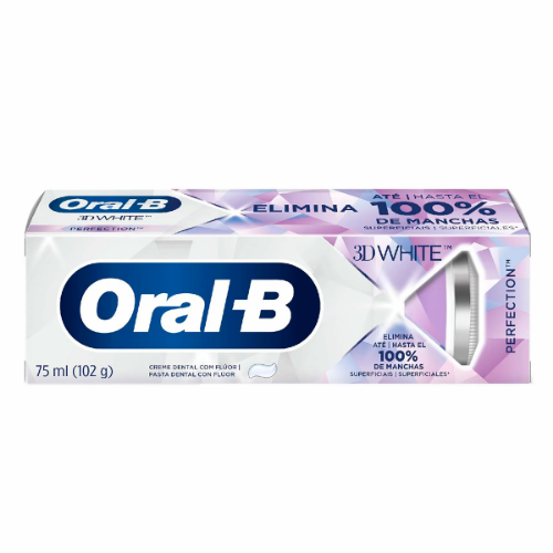 Imagen de PASTA DENTAL ORAL-B 3D WHITE PERFECCION  75 MLL