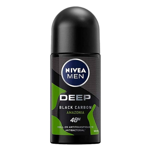 Imagen de DESODORANTE Nivea Men Deep Amazonia HOMBRE Roll On  50 MLL