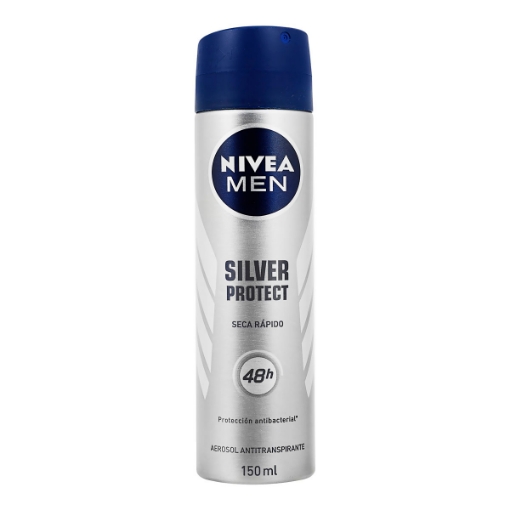 Imagen de DEO NIVEA SILVER H AER  150 MLL