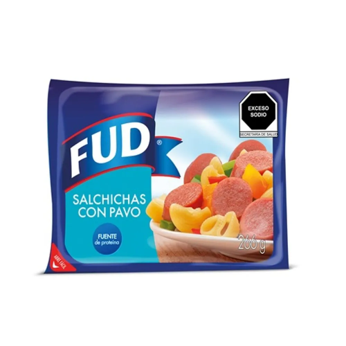 Imagen de Salchicha Fud Pavo 266 GRS