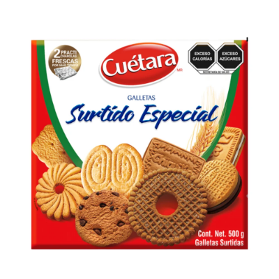 Imagen de GALLETAS CUETARA SURTIDO ESPECIAL 500 GRS