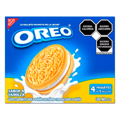 Imagen de Exhibidor Galleta Nabisco Oreo Regular Vainilla 63 GRS