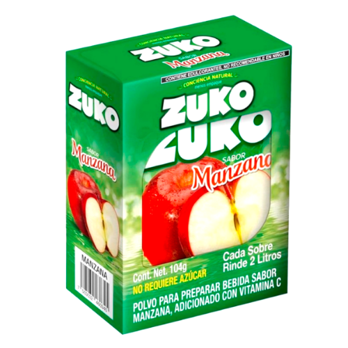Imagen de Bebida En Polvo Zuko Manzana 13 GRS