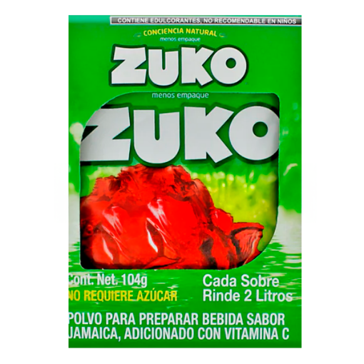 Imagen de Bebida En Polvo Zuko Jamaica 13 GRS