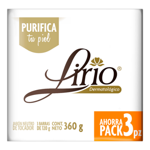 Imagen de Jabón De Tocador Lirio Neutro  120 GRS