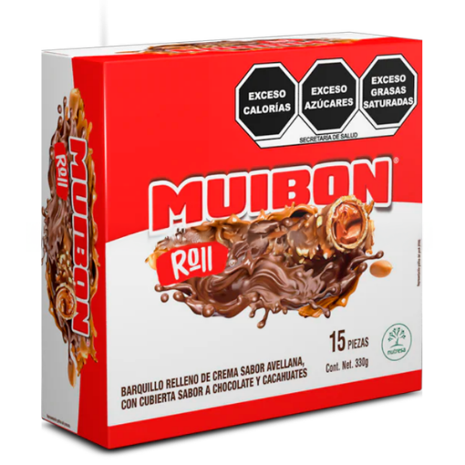 Imagen de Chocolate Muibon Roll  15 PZS