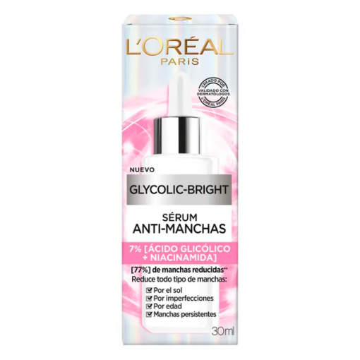 Imagen de Serum L'Oreal Glycolic 7 30 MLL