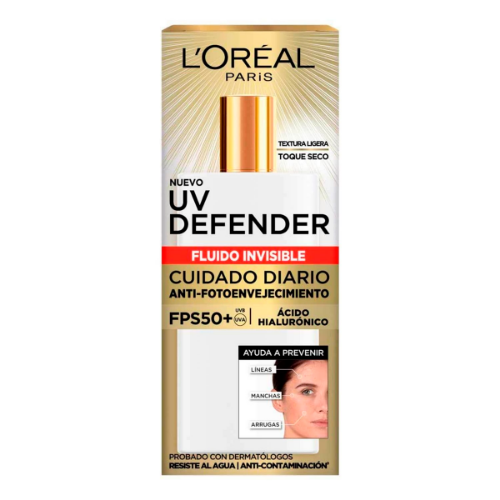 Imagen de Bloqueador L'Oreal Anti-Envej Hialuronic Fps50 40 GRS