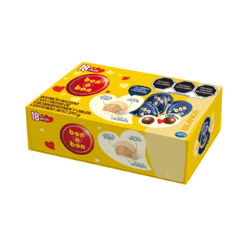 Imagen de Chocolate Bon O Bon Blanco  15 GRS