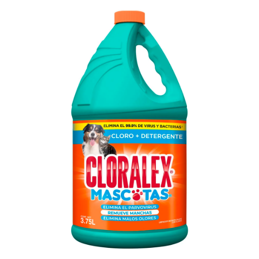 Imagen de Blanqueador Cloralex Mascotas Eliminador Heces/Orina 3.75 LTS