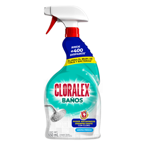Imagen de Limpiador Cloralex Baños Aerosol  650 MLL