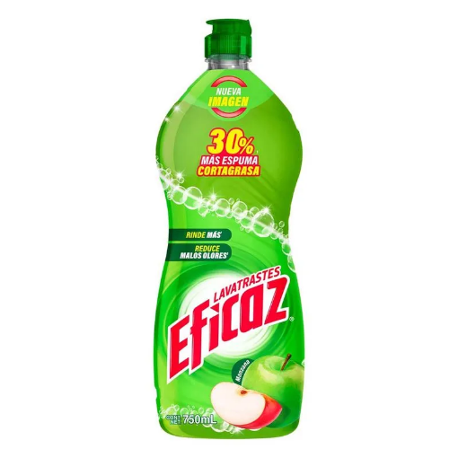 Imagen de Detergente Eficaz Líquido Manzana 750 MLL