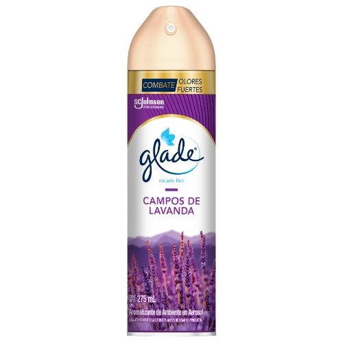 Imagen de Aromatizante En Aerosol Glade Campos Lavanda  275 MLL