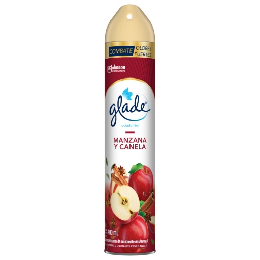 Imagen de Aromatizante Glade Aerosol Manzana Canela  400 MLL