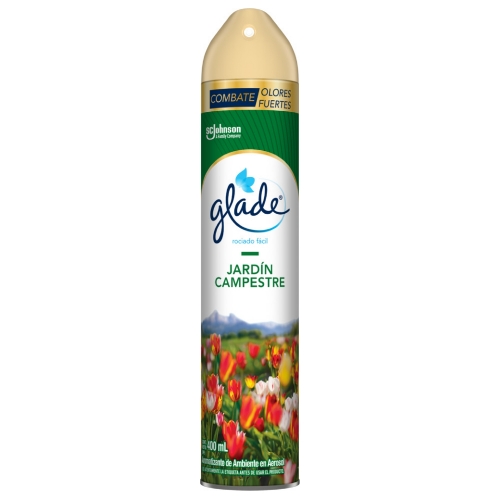 Imagen de Aromatizante En Aerosol Glade Jardín Campestre  400 MLL