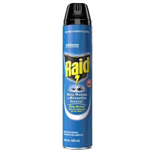 Imagen de Insecticida En Aerosol Raid Mata Bichos  400 GRS