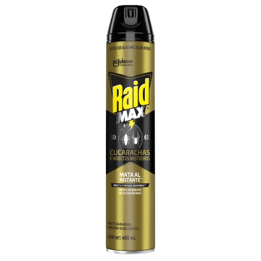 Imagen de Insecticida Raid Max Mata Moscas Y Mosquitos  400 MLL