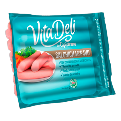 Imagen de Salchicha Capistrano Vita Pavo 1 KGS