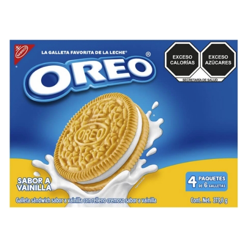 Imagen de Exhibidor Galleta Nabisco Oreo Vainilla 68.4 GRS