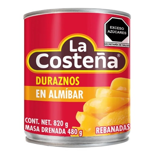 Imagen de Durazno En Rebanadas La Costeña  820 GRS