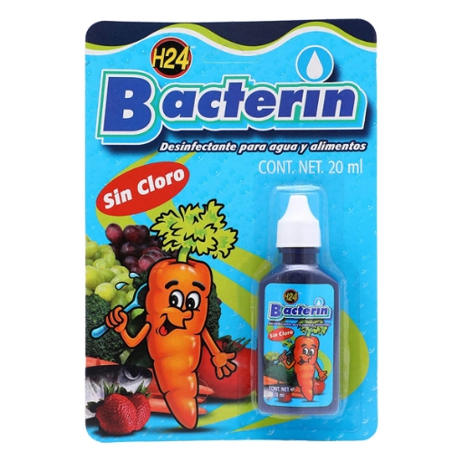 Imagen de Desinfectante Para Alimentos Bacterin Gotero  20 MLL