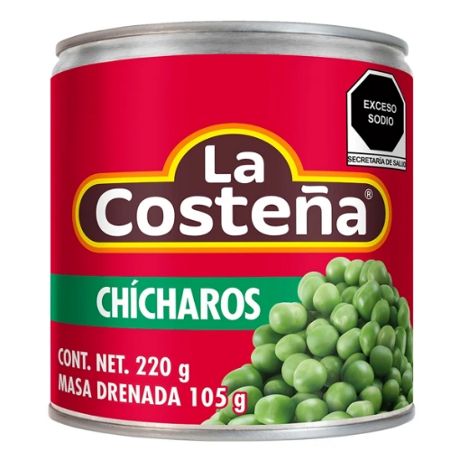 Imagen de Chicharos La Costeña  220 GRS