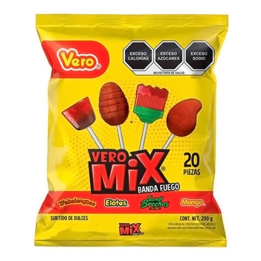Imagen de Paleta Vero Mix Banda Fuego Surtido 20 PZS