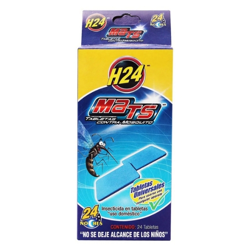 Imagen de Insecticida H-24 Mats Repuestos 24 PZS