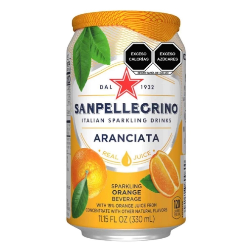 Imagen de Agua San Pellegrino Aranciata 330 MLT