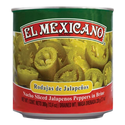 Imagen de Chiles El Mexicano Nachos  380 GRS