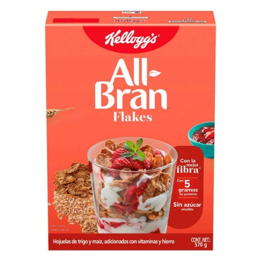 Imagen de Cereal Kellogg'S Allbran Flakes  570 GRS